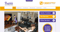 Desktop Screenshot of expresscarpetcleaning.com.au